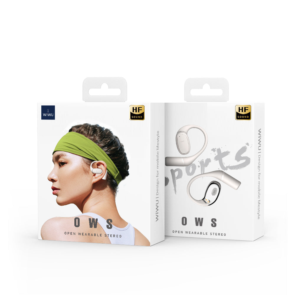 Sport Wireless Earphones White